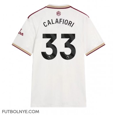 Camiseta Arsenal Riccardo Calafiori #33 Tercera Equipación 2025-26 manga corta Camiseta Arsenal Riccardo Calafiori #33 Tercera Equipación 2025-26 manga corta